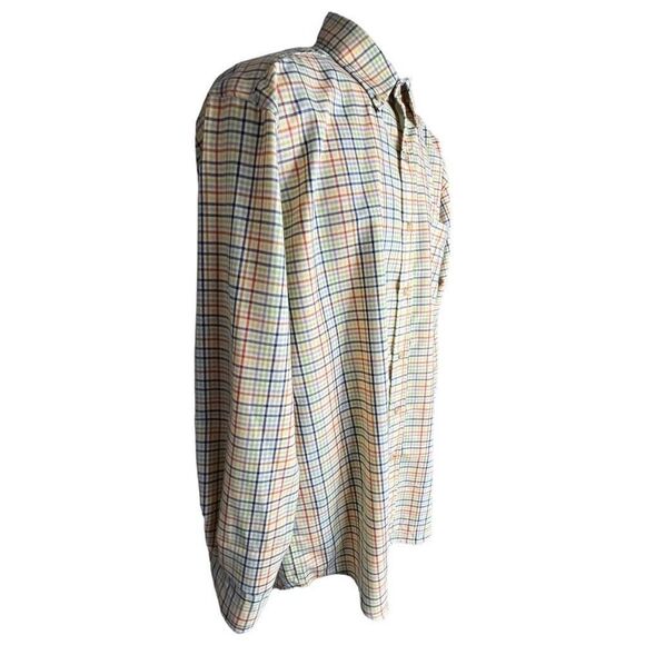 Pendleton Men's Wool Striped Long Sleeve Button-Down Shirt Multi-Color Medium - Picture 2 of 9